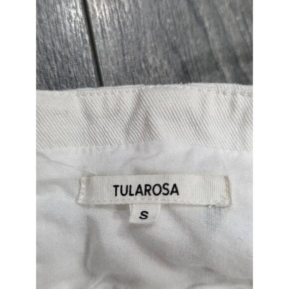 Anthropologie lTularosa Valentina babydoll eyelet Y2K Bra Top White S A003790 - Picture 6 of 10